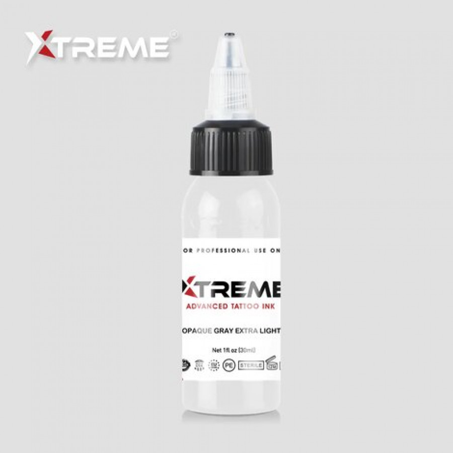 Тату краска Xtreme Ink Opaque Gray Extra Light